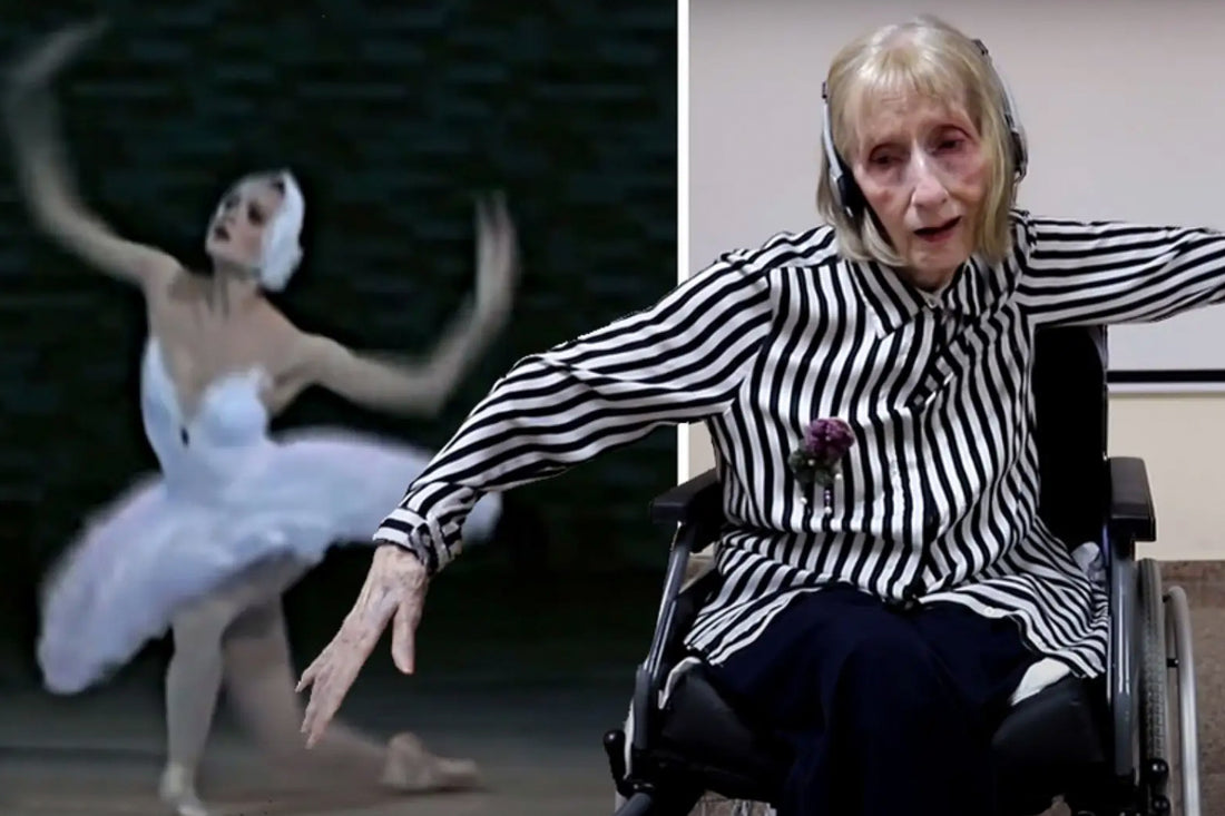 La mélodie "Le Lac des cygnes" ravive les souvenirs d'une ballerine âgée atteinte d'Alzheimer
