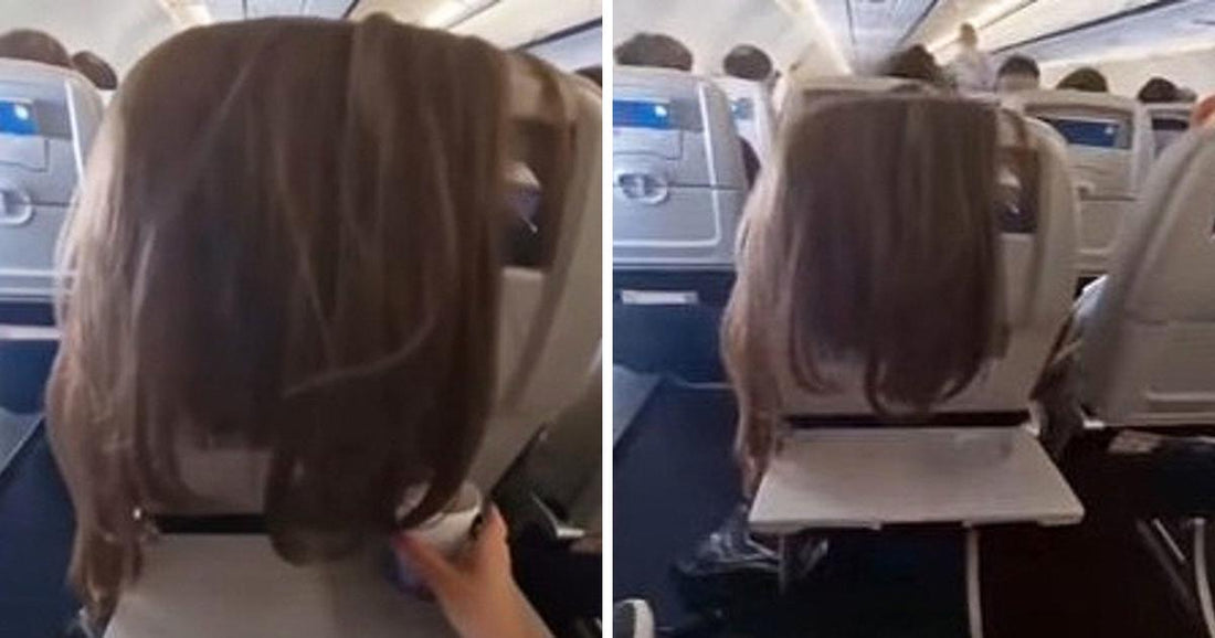 La scène choquante dans un avion : une passagère laisse ses cheveux sales sur son plateau et suscite la réaction indignée d'une autre voyageuse !