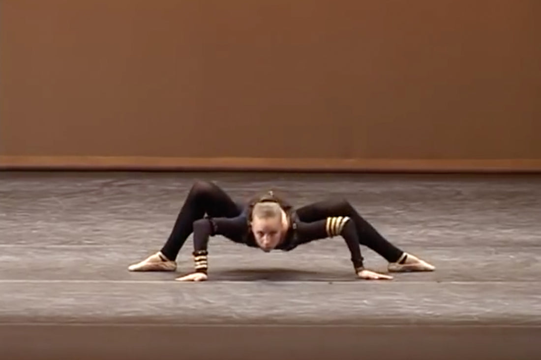La performance époustouflante de la jeune ballerine Milena Sidorova dans sa création originale, "L'araignée", vous laissera sans voix