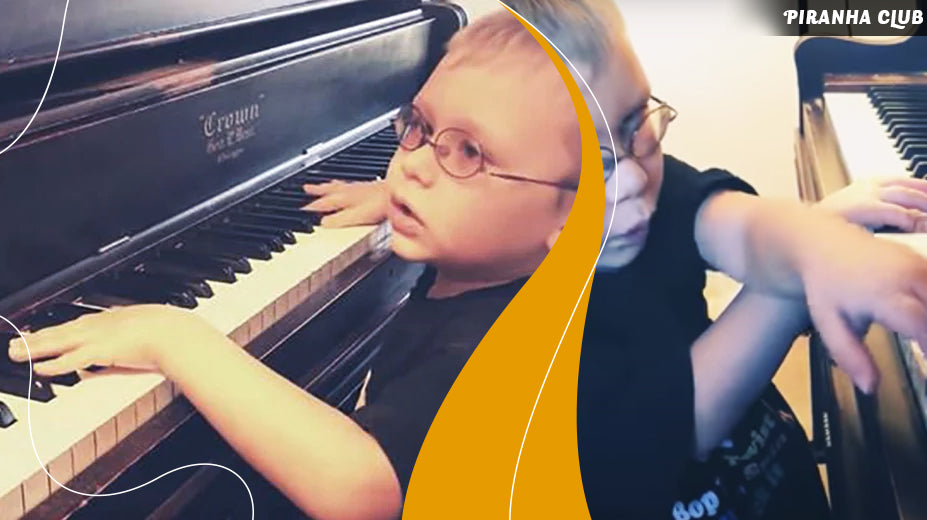 Ce petit prodige de 6 ans est aveugle et joue au piano comme personne : écoutez-le et sortez les mouchoirs ! (VIDÉO)